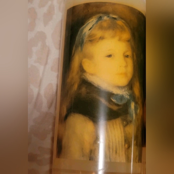 Vintage Set Of 6 Vue-Lon Ware By Litho Glass Lockport Renoir Children Highball - Picture 5 of 8